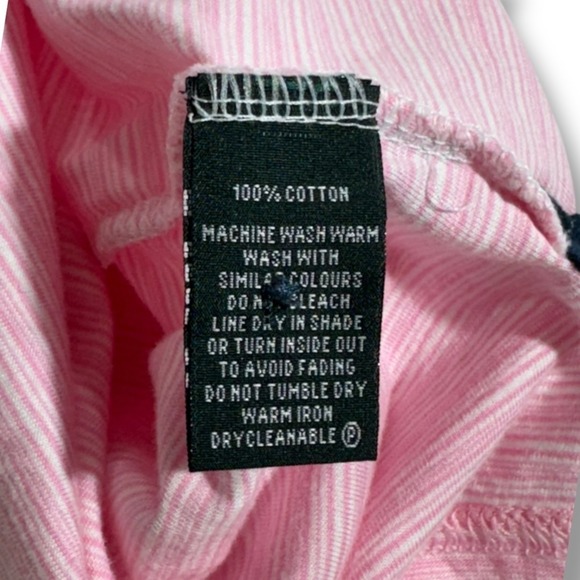 Rodd & Gunn Pink Navy Mens Large Short Sleeve Polo Shirt Sports Fit 100% Cotton - Picture 7 of 7